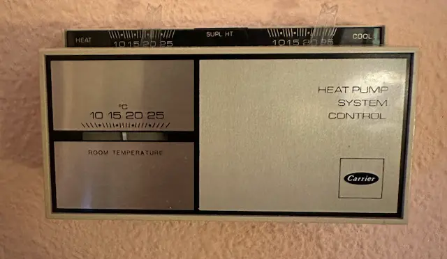 Mando europeo Carrier Heat Pump